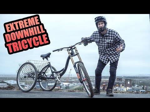 EXTREME MTB DOWNHILL TRICYCLE - CAN IT HANDLE IT? - UC-WMwOzgFdvvGVLB1EZ-n-w