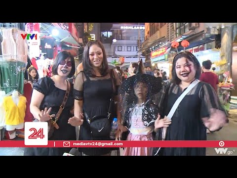 Người dân đi chơi halloween cảnh giác hơn sau thảm họa ở Hàn Quốc | VTV24