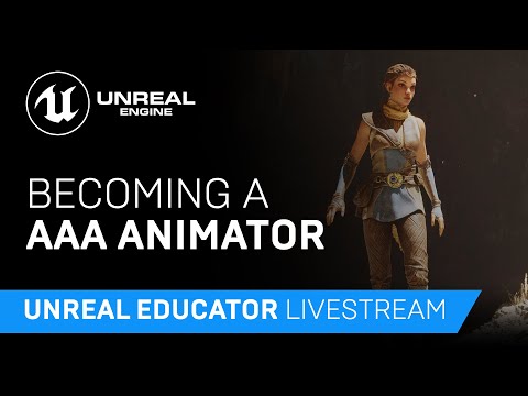 Becoming a AAA Animator | Educator Livestream