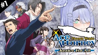 【Ace Attorney: Justice for All】 GAME 2 FIRST TIME!!! ※spoiler warning 