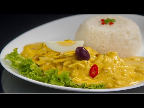 Aji De Gallina - Aji De Pollo - Comida Peruana (Peruvian Dish) - UCxPz7TJG7RrxsdVkMNlovEw
