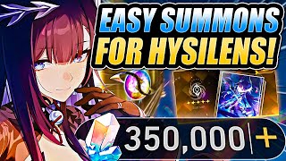 INSANE LUCK?! WE WENT CRAZY FOR HYSILENS!! (2,000+ Summons For Honkai 