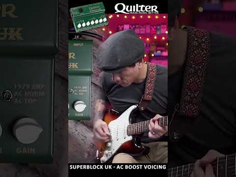 Quilter Labs |  SuperBlock UK - All Voices CLEAN #SHORTS #amplifier #pedal  #guitar