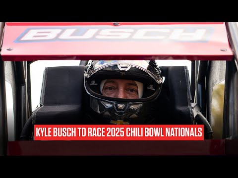 NASCAR Star Kyle Busch Is Racing The Chili Bowl In January! - dirt track racing video image
