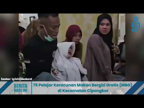 75 Pelajar Keracunan Makan Bergizi Gratis MBG di Kecamatan Cipongkor