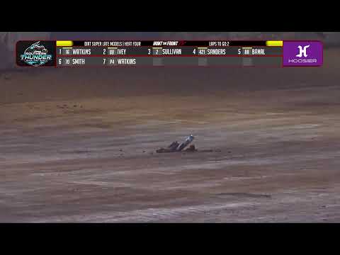www.huntthefront.tv | LIVE LOOK-IN | Southern Thunder Super Dirt Series | Cherokee Speedway - dirt track racing video image