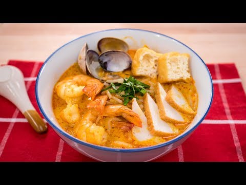 Laksa Recipe - Singaporean Curry Noodle Soup (Laksa Lemak) | Asian Recipes - UC27C_HWo-UmKkdWGsRJZ8EA