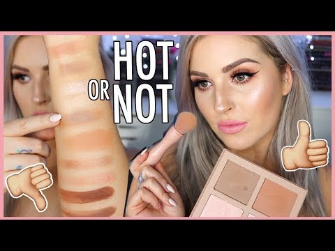 FIRST IMPRESSION REVIEW ? KKW BEAUTY Powder Contour Kits & Swatches!