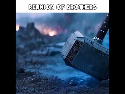 Thor and loki meet up in marvel.#marvel #viral #viralvideos