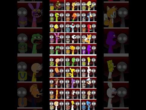 EVERY OC & BONUS Characters From Sprunki Wenda Treatment