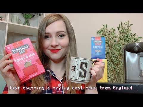 ? Just Chatting // Trying cool teas from England & Opening Animal Crossing + Ghibli Blind Boxes ??