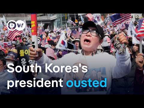 Judge rules to remove impeached president Yoon Sok Yeol from office | DW News