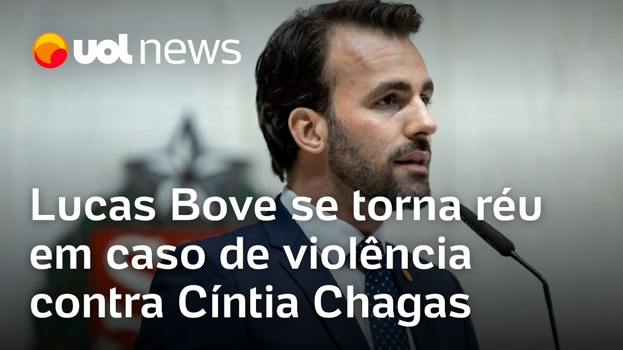 Deputado Lucas Bove se torna réu em caso de violência contra Cíntia Chagas TV Online Deputado Lucas Bove se torna réu em caso de violência contra Cíntia Chagas