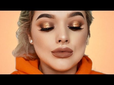 COPPER GLAM HALO EYE - Morphe Copper Palette Tutorial! | Rachel Leary - UC-Um2u0Agv8Q-OhjO6FZk1g