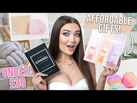 Video: AFFORDABLE CHRISTMAS GIFT IDEAS! *UNDER £30*