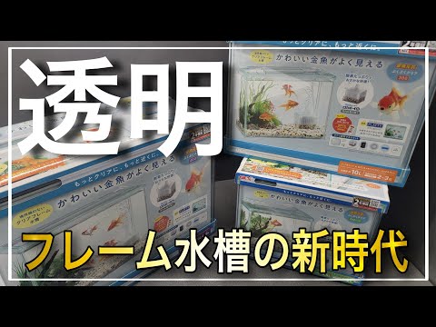 業界初!!フレーム水槽の新時代！GEXの新商品が凄すぎる‼　aquarium　アクアリウム　熱帯植物　金魚　熱帯魚　水草　流木　メダカ