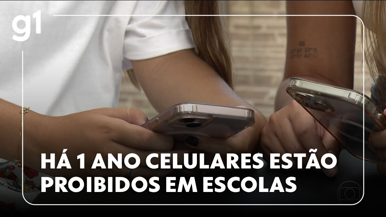 JH: Lei que proíbe celulares nas escolas em todo o país completa um ano
