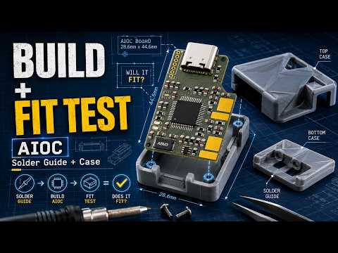 Will the AIOC Fit? Solder Guide Build + Case Test