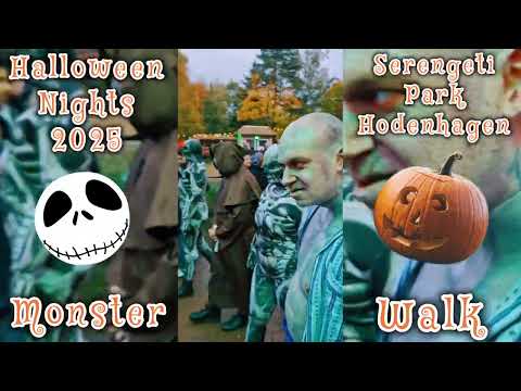 Halloween Monster Walk im Serengeti Park Hodenhagen 