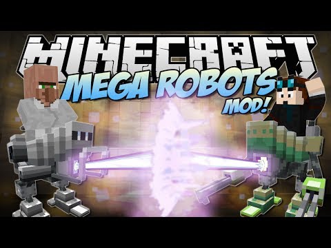 Minecraft | MEGA ROBOTS MOD! (Build Them, Battle Them and More!) | Mod Showcase - UCS5Oz6CHmeoF7vSad0qqXfw