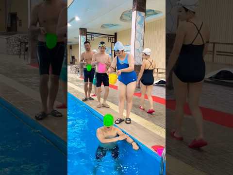 Swimming Pool 👙 🥽 Swimming Cap 🤪😚✌️#shorts #swimming #fitness #flyboard #bluesilver #waterpark