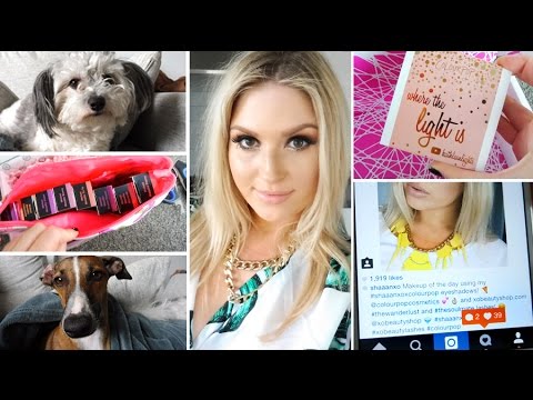 Opening Packages, How I Edit My Instagram Pics & More! ♡ Vlog - UCMpOz2KEfkSdd5JeIJh_fxw