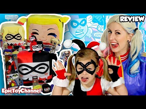 HARLEY QUINN Suicide Squad Toy Collection + Harley Quinn Surprise Eggs & Gotham City Sirens Surprise