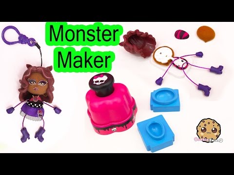 Monster High Maker Machine Create A Clawdeen Wolf Mini Doll Craft Toy Playset - Cookieswirlc Video - UCelMeixAOTs2OQAAi9wU8-g