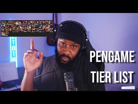 Rating My favourite rappers on Pengame - Pengame Rapper Tier List [Reaction] | LeeToTheVI