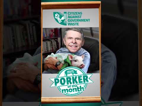 Citizens Against Government Waste Names Rep. Rob Wittman July 2023
Porker of the Month