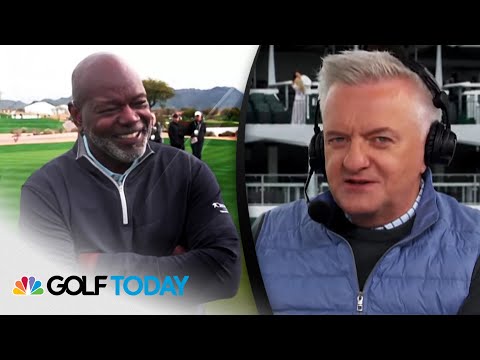 Emmitt Smith talks golf game at WM Phoenix Open, message to Cowboys fans | Golf Today | Golf Channel