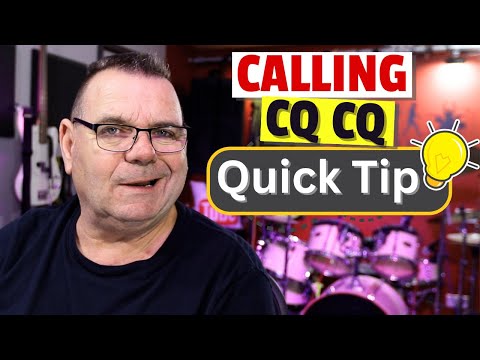 Calling CQ - Quick Tip for Newbies