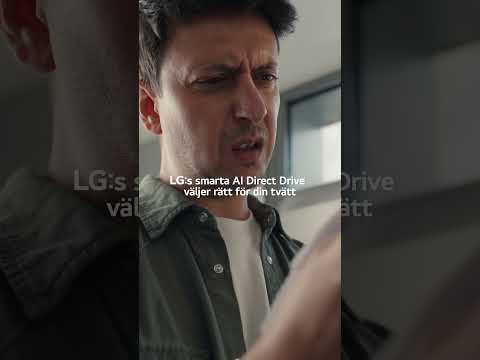 Smartare tvätt med LG VX - AI Wash