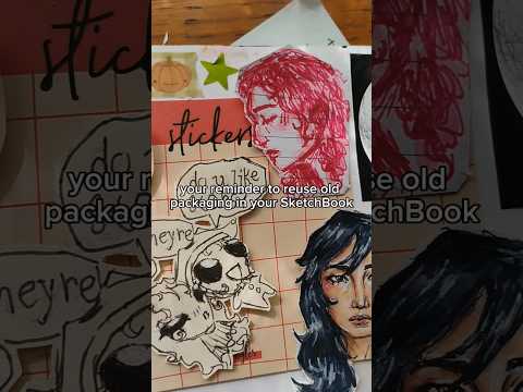 being a horder is paying off #shortsdrawing #art #originacharacter #sketchbook #sketch #oc