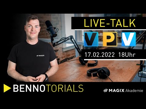 Live-Talk - Neue Patches für MAGIX Video deluxe, Video Pro X, Photostory Deluxe!