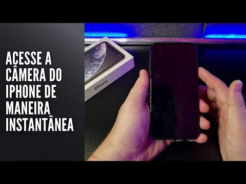 Acesse a câmera do iPhone de maneira instantânea