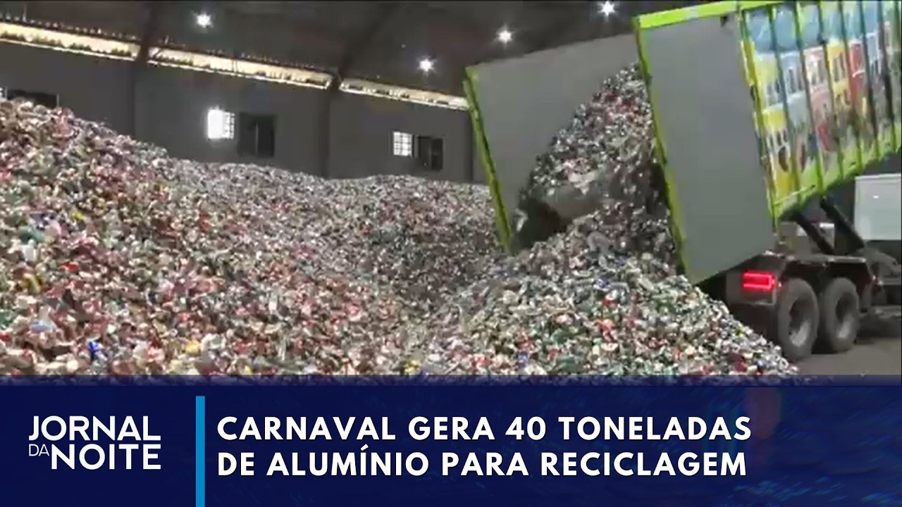 Carnaval de Pernambuco gera 40 toneladas de alumínio para reciclagem