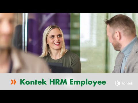 HR-systemet Kontek HRM Employee