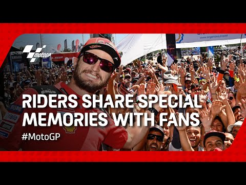 Riders share their special memories with fans | #MotoGP