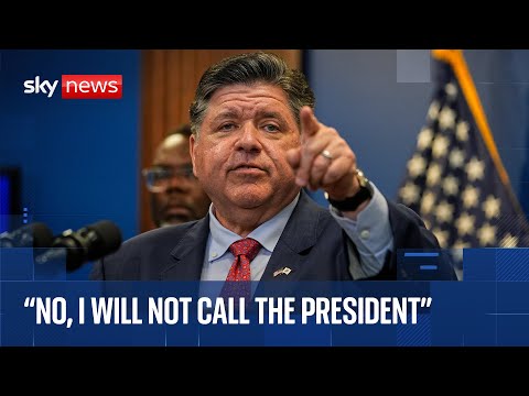 Illinois Governor news conference as Trump reportedly plans Chicago immigration crackdown