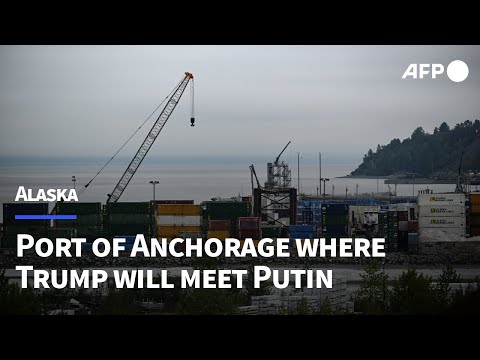 Alaska: images of the Port of Anchorage, ahead of Trump-Putin summit | AFP