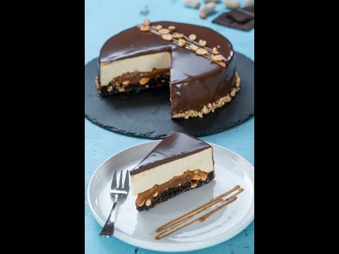 Snickers Mousse Cake #short