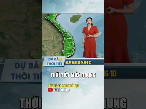 Thời tiết miền Trung đêm nay và ngày mai #thoitiet #dubaothoitiet #thoitiethomnay