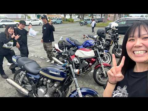 【4気筒】ツーリング｜浜名湖1周｜バイク女子のモトブログ