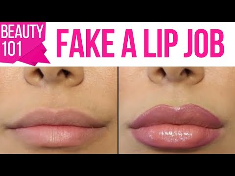 How to Fake a Lip Job (For Real) Using a Lip Plumper! \كيفيّة تزييف عمليّة تكبير الشفايف - UCRSvEADlY-caz3sfDNwvR1A