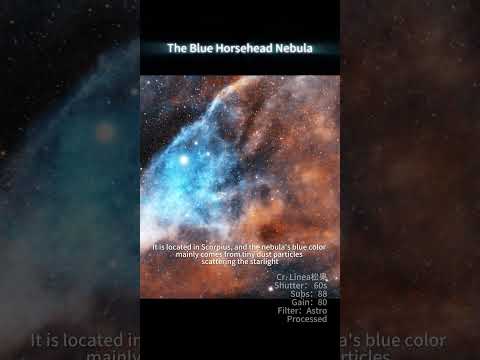 We pointed the DWARF 3 at a shimmering blue region where starlight meets interstellar dust...