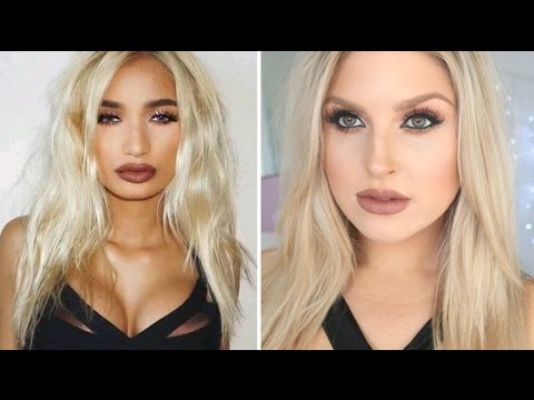 Pia Mia Inspired Makeup ♡ Brown Lips & Sexy Sparkly Eyeshadow! - UCMpOz2KEfkSdd5JeIJh_fxw