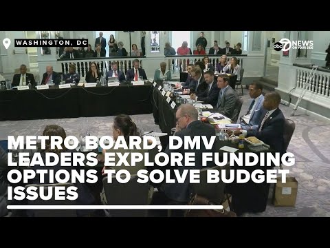 Metro officials, DMV leaders explore funding options to solve ongoing
budget issues