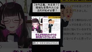 【あなたの正義、間違ってるかも】簡単に法的処置ってSNSで言う人最近多いけどさ… #切り抜き #shorts #vtuber #1717