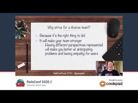 RailsConf 2020 CE - Achieving Inclusivity Through Remote Work by Jameson Hampton